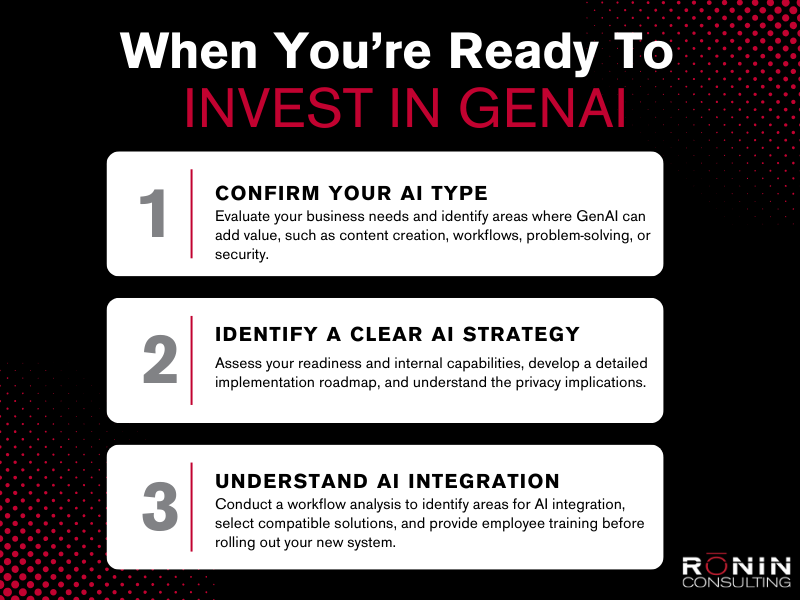 ready to invest in GenAI