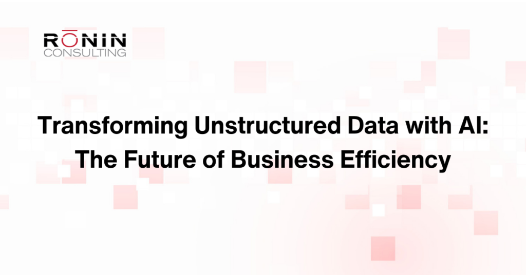 Unstructured Data