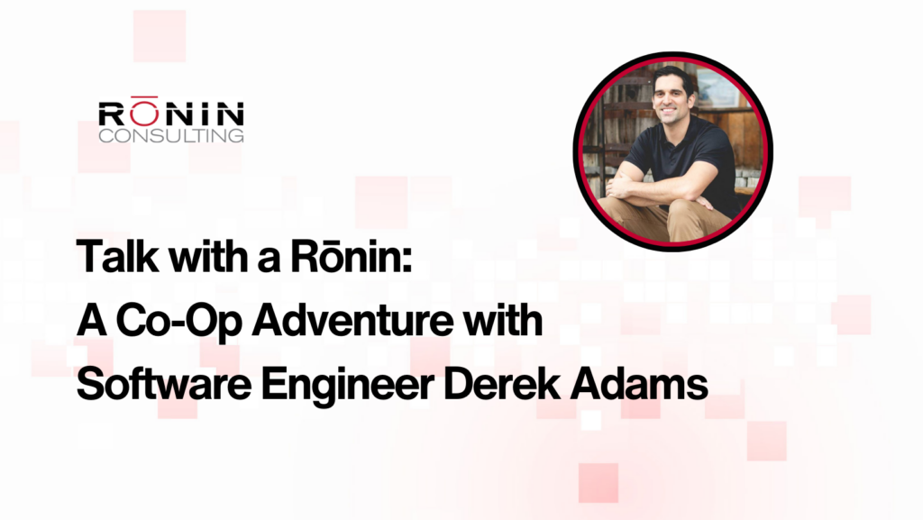 talk with a ronin derek adams